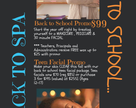 Magnolia Nail & Spa – Back to School Promo