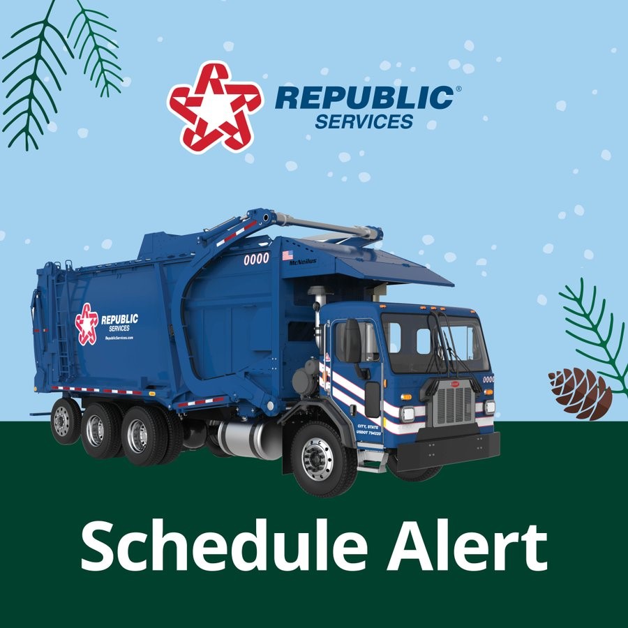 Republic Services Pickup Calendar 2025 